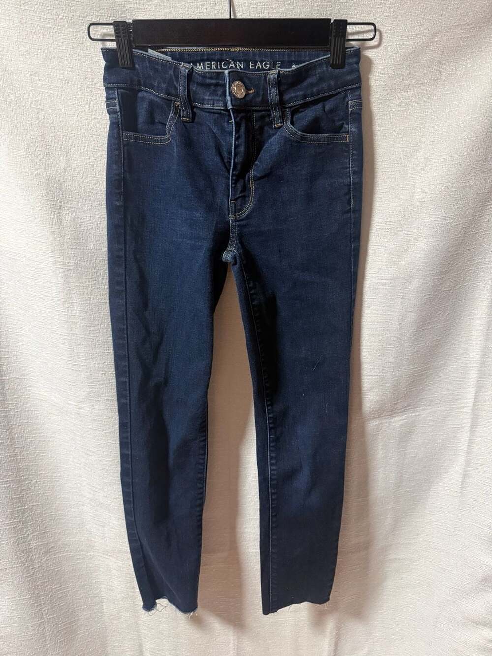 American Eagle Women's Hi-Rise Super Stretch Jegging Jeans, Size 0 Regular